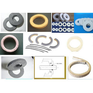 Nỉ chặn dầu, nỉ làm seal, phớt. Nỉ làm phốt cổ trục